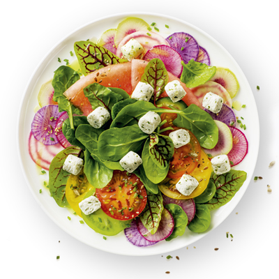 Couronne de salade avec Boursin® Minis